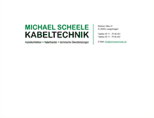 Tablet Screenshot of michaelscheele.de